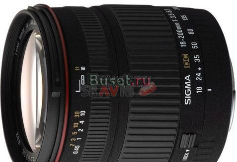 Объектив Sigma (Canon) 18-200mm F3.5-6.3 DC Москва