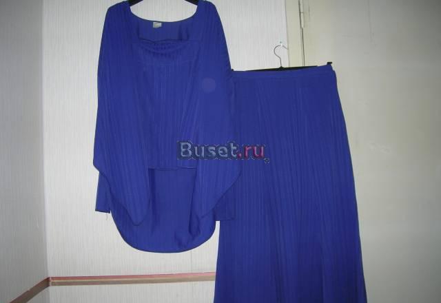 Костюм тройка (юбка, топ, накидка) р-р 48 Санкт-Петербург