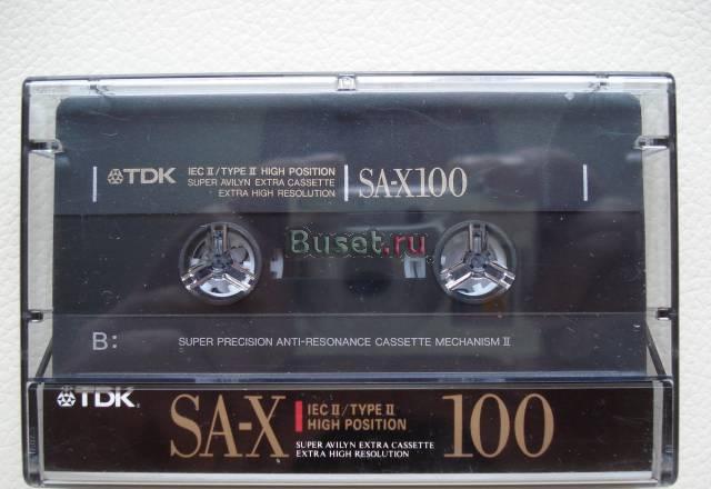 Аудиокассеты TDK SA-X 100, TDK SA 90 Москва
