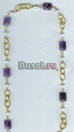 Колье ОМ377Б Москва