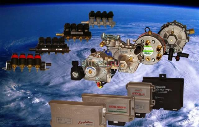 Газовое оборудование на автомобиль 4-5го поколения Екатеринбург