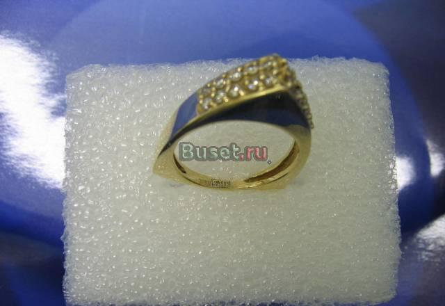 Кольцо золотое с бриллиантами.(Россия) Москва