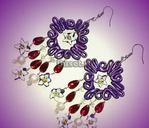 Серьги Царица Рязань