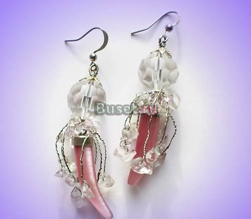 Серьги Райские цветы Рязань