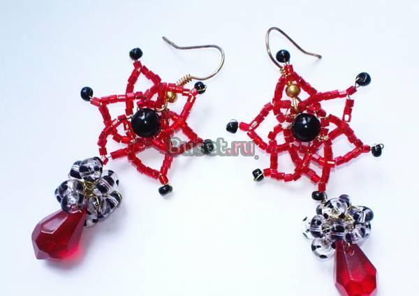 Серьги Аленький цветочек Рязань