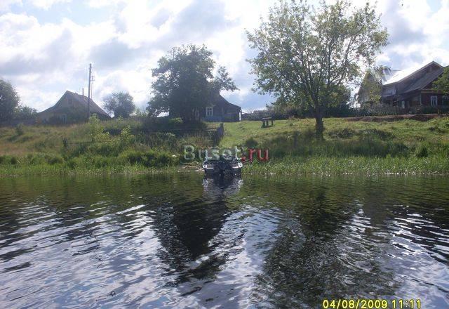 Дом  на берегу речки Москва