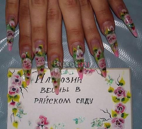 Курсы ногтевого сервиса, работа через обучение Челябинск