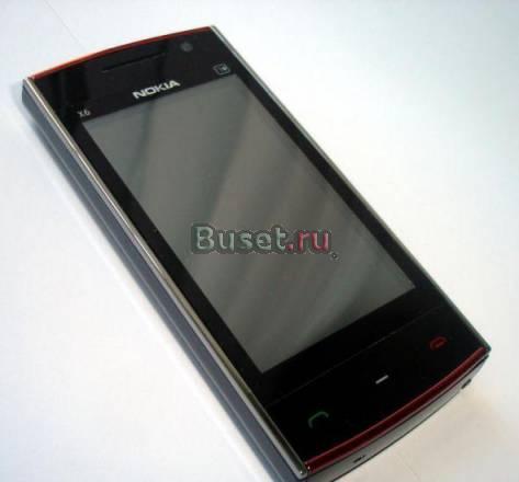Nokia X6 (2 sim, Wi-Fi, цв. TV, Java) Москва