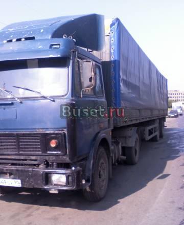 Продам Маз 5432 и полуприцеп Маз тент,ворота Москва