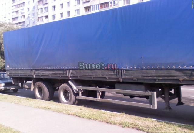 Продам полуприцеп Маз тент,ворота,83куба Москва