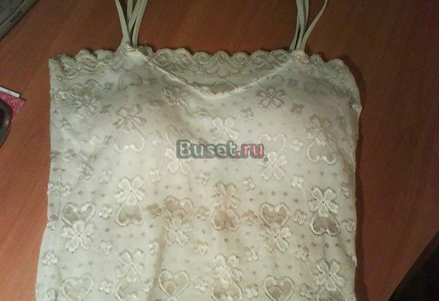 Короткий белый топ Санкт-Петербург