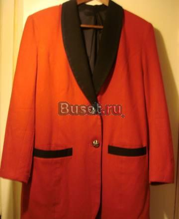 Пиджак красный шерстяной, р 48-52 Санкт-Петербург