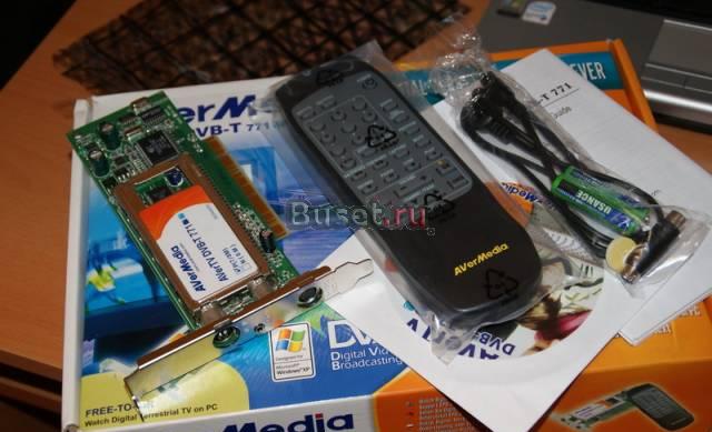 Тв тюнер AVerMedia DVB-T 771 Москва