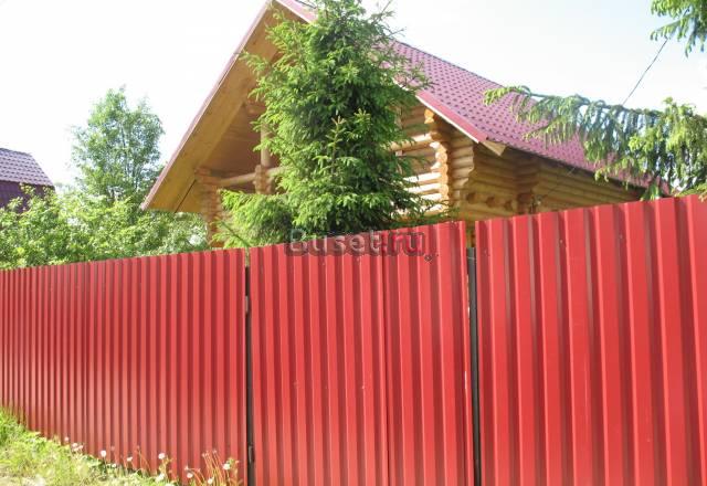 Дом из оцилиндрованного бревна в СНТ, п.Терентьево Москва