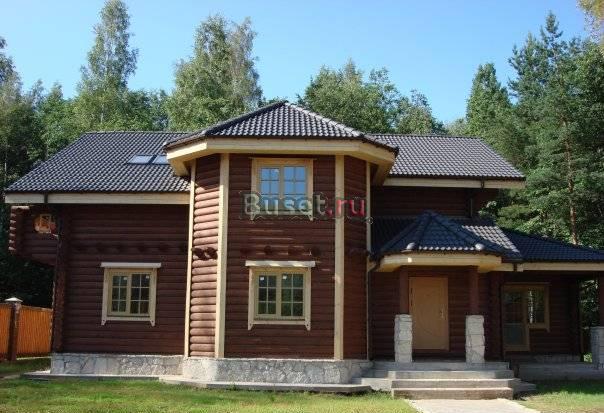 Коттедж из бревна во Всеволожске Всеволожск