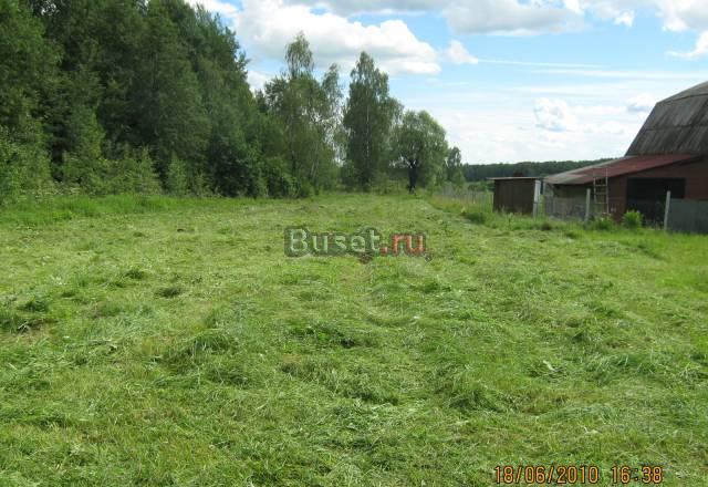 Участок 10 соток у леса Боровск