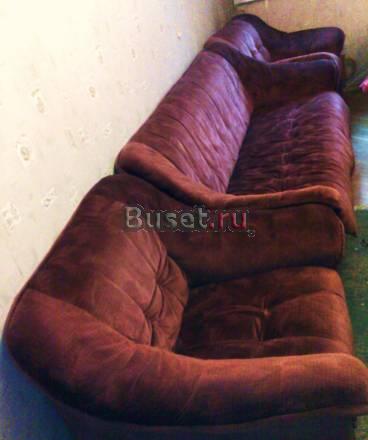 Шикарный диван с 2 креслами в комплекте Москва