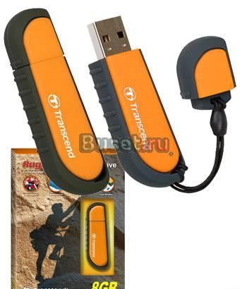 Новая флешка USB2.0 8Gb Transcend JetFlash V70 Москва