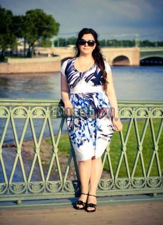 Платья больших размеров для полных из итальян.ткан Санкт-Петербург