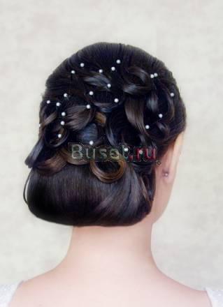 Свадебные и вечерние прически Москва