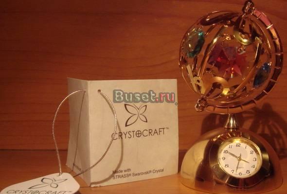 Подарочные часы-глобус Москва