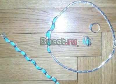 Набор подарочный. Серебро + бирюса Москва