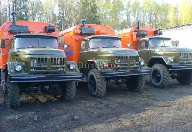 ЗИЛ 131 вахтовый автобус 6х6.1 Москва