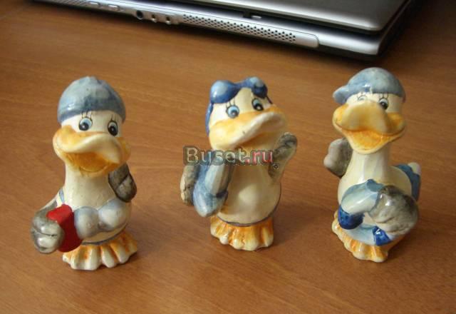 Керамические фигурки утят Москва