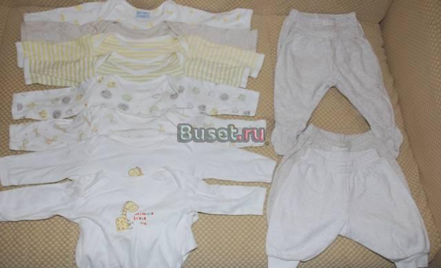 Продам пакет детской одежды от 0 до 3 мес Москва