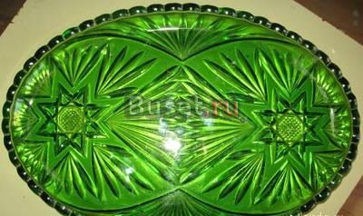 Поднос. цветное стекло Москва