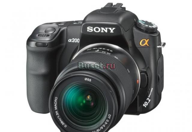 Sony Alpha dslr-A200 Санкт-Петербург