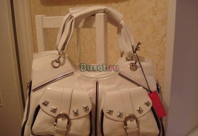 Сумка.Италия.Белая Москва