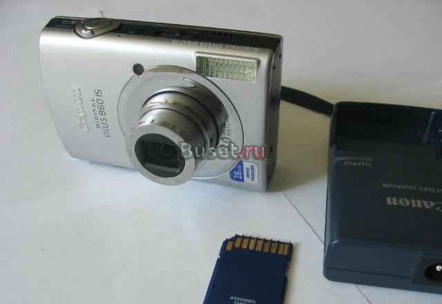 Продам Canon Ixus 860 is,карта памяти,доп. батар Москва