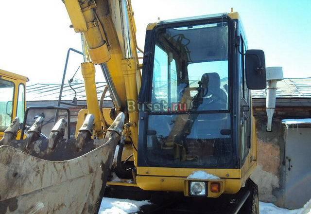 Экскаватор колёсный Komatsu PW130ES-6K 2001 Санкт-Петербург
