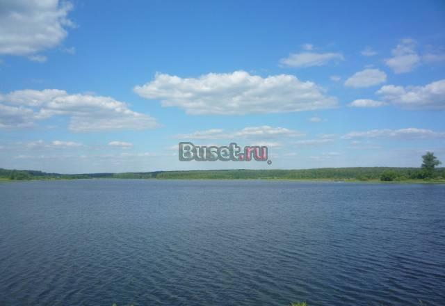 Бревенчатый дом 6х9 у озера Киржач