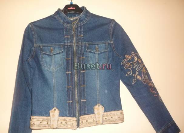 Джинсовый пиджак/куртка Clair dk 36-38/44-46/S-M Балтийск