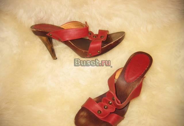 Сабо бордовые cash, р-р 38 Москва