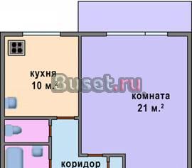1 комнатная квартира Москва