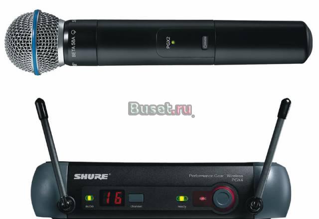 Радиосистема радиомикрофон Shure PGX24 beta58 Москва