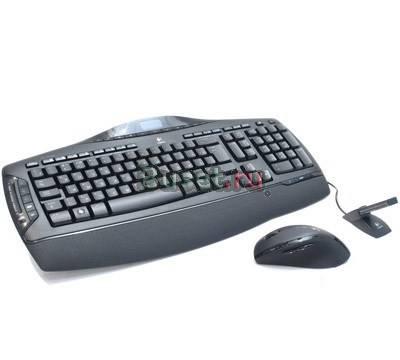 Logitech Cordless Desktop MX 3200 Laser Black USB Москва