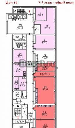 Аренда офисных блоков 234 и 241 кв.м Москва