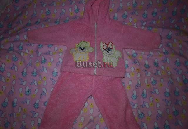 Махровый комплектик на девочку Санкт-Петербург