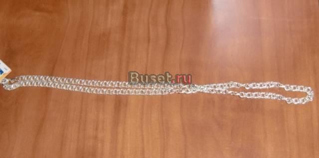 Серебряная цепь 950 пробы Москва
