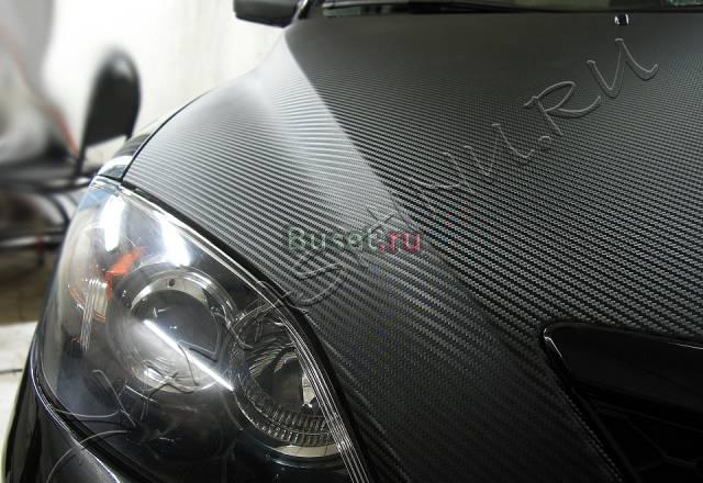 Карбон 3d, оклейка авто винилом, матовой пленкой Москва