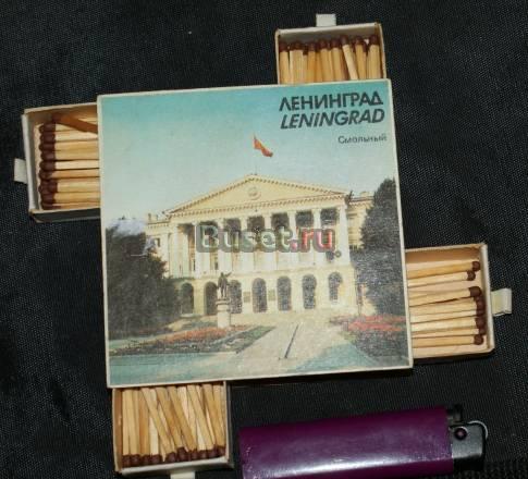 Сувенирные спички "Ленинград. Смольный" Санкт-Петербург