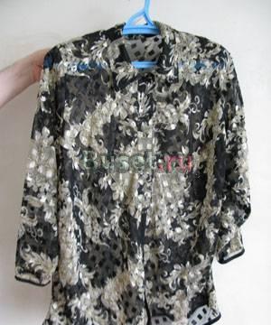 Новая блуза, шифон, р.52 Москва