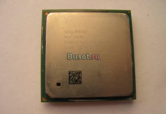 Intel pentium 4 2.4ghz 512 533 1.525v sl6ef costa Москва