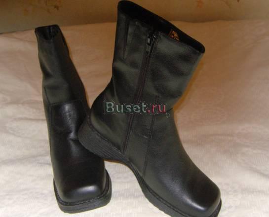 Полусапожки новые кожаные Москва