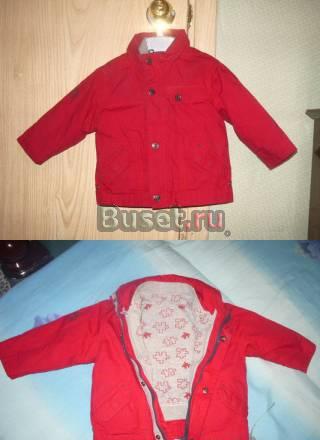 Куртка-ветровка Zara до годика Москва