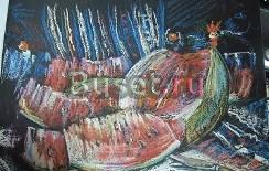 Картина."Сочное лакомство".Пастель Новороссийск